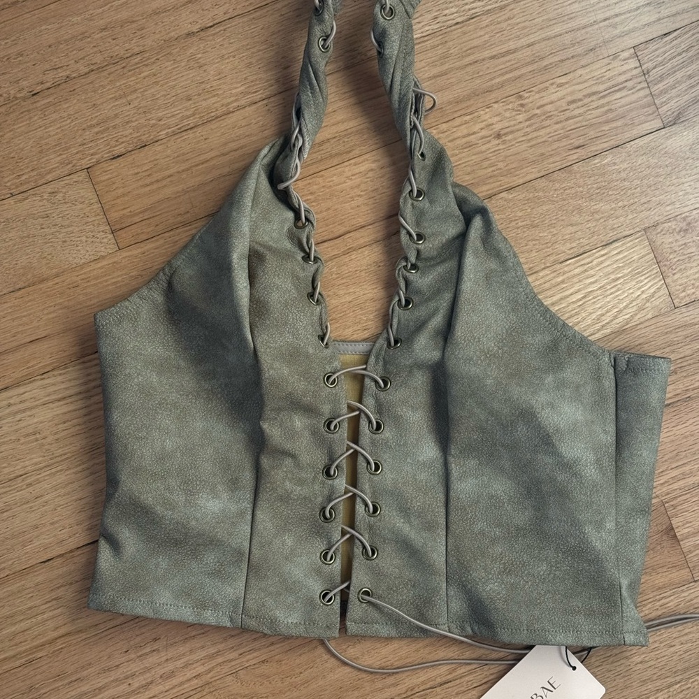 SHEIN BAE Halter Top